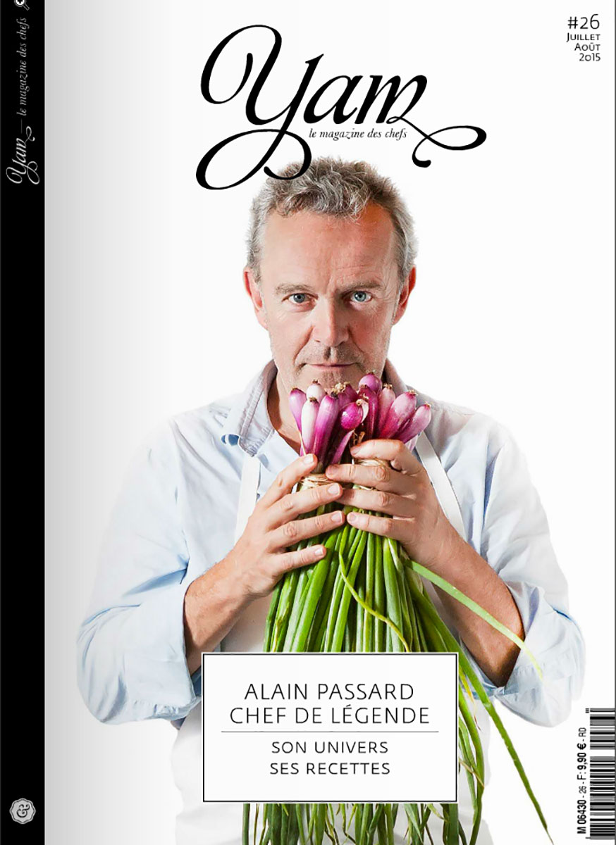 portrait Alain Passard magazine Yam